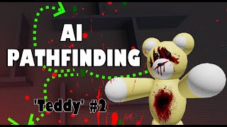 AI Monster Pathfinding Teddy Horror Game 2 [upl. by Pattie]