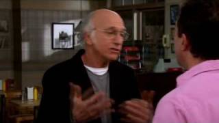 Curb Your Enthusiasm  Season 7  Larry Vs Jerry staredown [upl. by Uzial443]