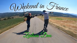 LONGBOARD DOWNHILL Edit  A Weekend in France [upl. by Othelia]