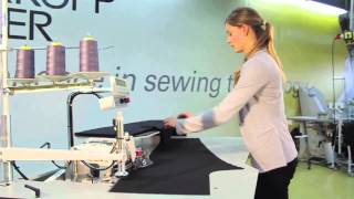 Beisler 12205 Automatic single head serging unit [upl. by Karina]