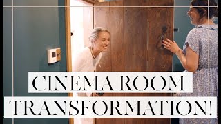 SURPRISE SNUG  CINEMA ROOM MAKEOVER  Room Transformation  Fashion Mumblr [upl. by Enirehtac979]