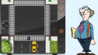 Driving school gameDrivers Ed GamePCFlash game [upl. by Dumah]