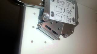 How to install ikea kitchen glass door amp hinge [upl. by Eiryk998]