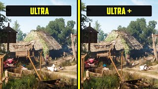 Witcher 3 Ultra vs Ultra Graphics Comparison [upl. by Jacqui]