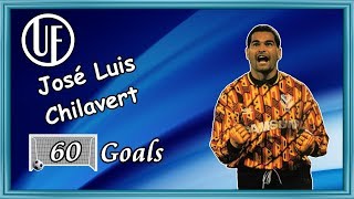 José Luis Chilavert 60 Goals HD [upl. by Nnel]