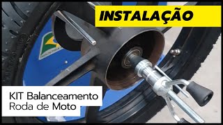 KIT de Balanceamento em RODAS de MOTOS  JM Máquinas [upl. by Nnyletak]