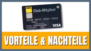 ADAC Kreditkarte 2023 Lohnt sie sich [upl. by Nalhsa]