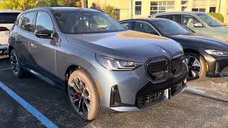 2025 X3 M50 Vs 2025 BMW X5 40i Size comparison in person [upl. by Arica]