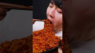 Spicy Spicy 🥵🔥Black Bean Noodles Challenge shorts foryou trending viralvideo spicyfood fyp [upl. by Cilka]