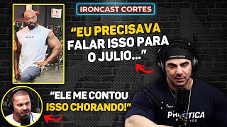 BRANDÃO EXPÕE CONVERSA COM BALESTRIN EM LAS VEGAS E DEIXA RECADO EMOCIONANTE  IRONCAST CORTES [upl. by Vincent574]