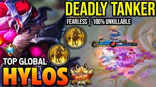 HYLOS BEST BUILD 2023  TOP GLOBAL HYLOS GAMEPLAY  MOBILE LEGENDS✓ [upl. by Oiracam]