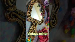 घर पर बनाओ महंगा vintage mirror 😱craftyoutubeshorts [upl. by Virnelli]