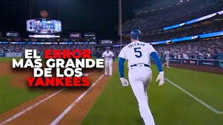 3 MOMENTO CRUCIALES que le costaron a los YANKEES el PRIMER JUEGO de la SERIE MUNDIAL [upl. by Sueaddaht]