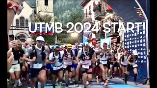 UTMB 2024 LIVE Chamonix START for the 171k  Salida Chamonix 171k [upl. by Cown423]