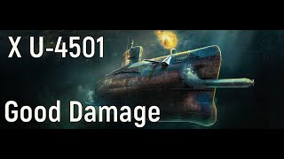 World of Warships  U4501 Replay  good damage [upl. by Morse197]