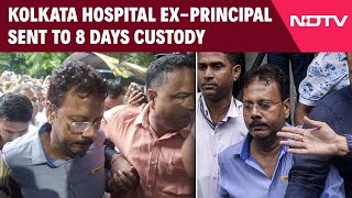 Kolkata Doctor News  Kolkata Hospital ExPrincipal Sent To 8 Days Custody In Corruption Case [upl. by Terb]