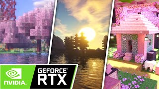 Top 5 RTX Shaders For Minecraft Bedrock 120 [upl. by Dierdre215]