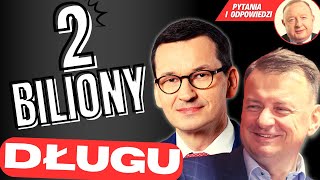 Oficjalnie dług publiczny Polski wynosi ponad 15 biliona złotych ale to kwota zaniżona [upl. by Prager478]