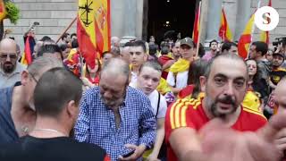 Manifestación Ultra en Barcelona [upl. by Batty]