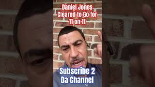 Breaking News Daniel Jones is cleared 2 go 11 on 11 giantsnation [upl. by Vizzone]