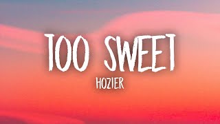 Hozier  Too Sweet Lyrics [upl. by Lissy]