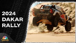 Dakar Rally 2024 will feature new wrinkle with twoday Stage 6  Motorsports on NBC [upl. by Yaral735]