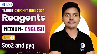 Seo2 Reagent PYQ  Organic Chemistry Reagents  CSIR NET June 2024  English Version  IFAS [upl. by Igig624]