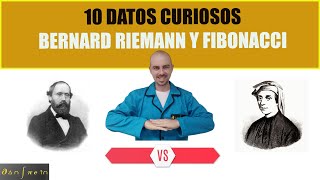 10 Curiosidades de BERNARD RIEMANN Y FIBONACCIGenios italianos [upl. by Schlessinger]