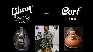 Gibson Les Paul Standard V Cort CR300 Can this humble LP clone survive Mr Authentic [upl. by Yrakcaz228]