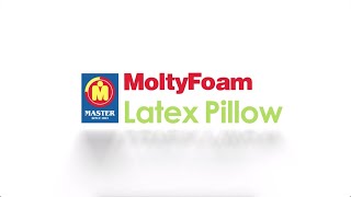 Latex Talalay Pillow  MoltyFoam Pillow Range [upl. by Kamaria]