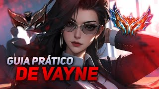 COMO JOGAR DE VAYNE ADC  O MELHOR GUIA PRÃTICO QUE VOCÃŠ VAI VER [upl. by Baalbeer]