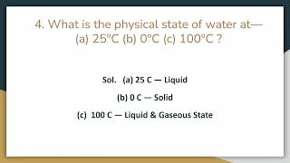 Solved Answers of NCERT Chemistry Chapter Class 9th [upl. by Leahcimed]