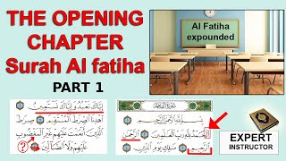 An InDepth Grammatical Analysis of Surah AlFatiha [upl. by Carmel]