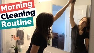 Morning Cleaning Routine  Beginner Flylady System Routine  Clean with me [upl. by Swayne]