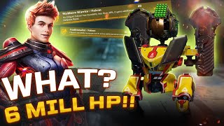 LOL Unstoppable MK3 T FALCON 6000000 HP w New Durability Extender  War Robots 85 Gameplay WR [upl. by Selrahc]