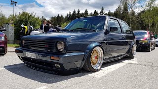 MODIFIED VW GOLF MK2 COMPILATION WÖRTHERSEE [upl. by Analat]