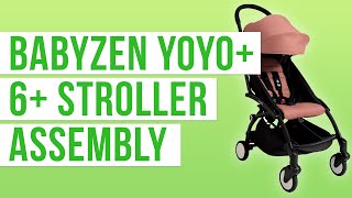 Babyzen YoYo 6 Stroller Assembly  Most Popular  Comparisons  Reviews  Prices [upl. by Anirazc]