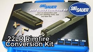 Sig Sauer 22LR Rimfire Conversion Kit [upl. by Naud]