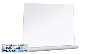 Mirror Tile Wall Sticker Square Self Adhesive Bedroom Bathroom Home Decor Stick Review [upl. by Oskar]