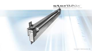 T2100 – sterilAir T2000 series – Optimised surface disinfection [upl. by Benedicto945]