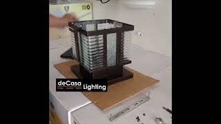 HOW TO INSTALL PILLAR GATE LIGHT  CARACARA PASANG LAMPU PAGAR  DECASA LIGHTING [upl. by Ayotal]