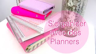 Sorganiser avec un agenda  Filofax Erin Condren Kikkik Plum Paper [upl. by Hercule853]