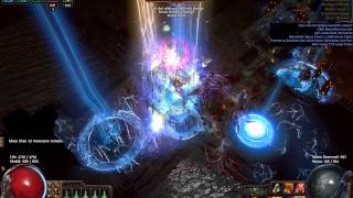 Path Of Exile  Torture Chamber Map Boss lvl 72 [upl. by Asa]