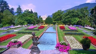 Villa Taranto in Verbania Pallanza am Lago Maggiore  Slideshow [upl. by Hsot]