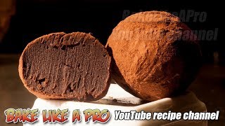 NO FAIL Dark Chocolate Truffles Recipe [upl. by Ninos]