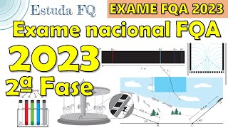 Live Exame Nacional Física e Química A 2023  Fase 2  Resolução completa FQA  2023 [upl. by Starbuck]