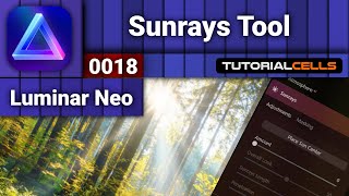 0018 Sunrays AI Tool in Luminar Neo [upl. by Macey]