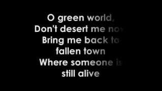 Gorillaz O Green World Lyrics [upl. by Annej]