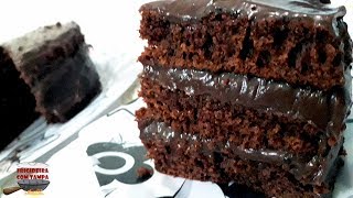 Bolo de Chocolate muito Rápido  Sem forno  Feito na frigideira😱😱 [upl. by Aerdnac]