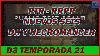 Diablo 3 Comienzo De PTR  RRPP Parche 269 De Temporada 21 [upl. by Sug]